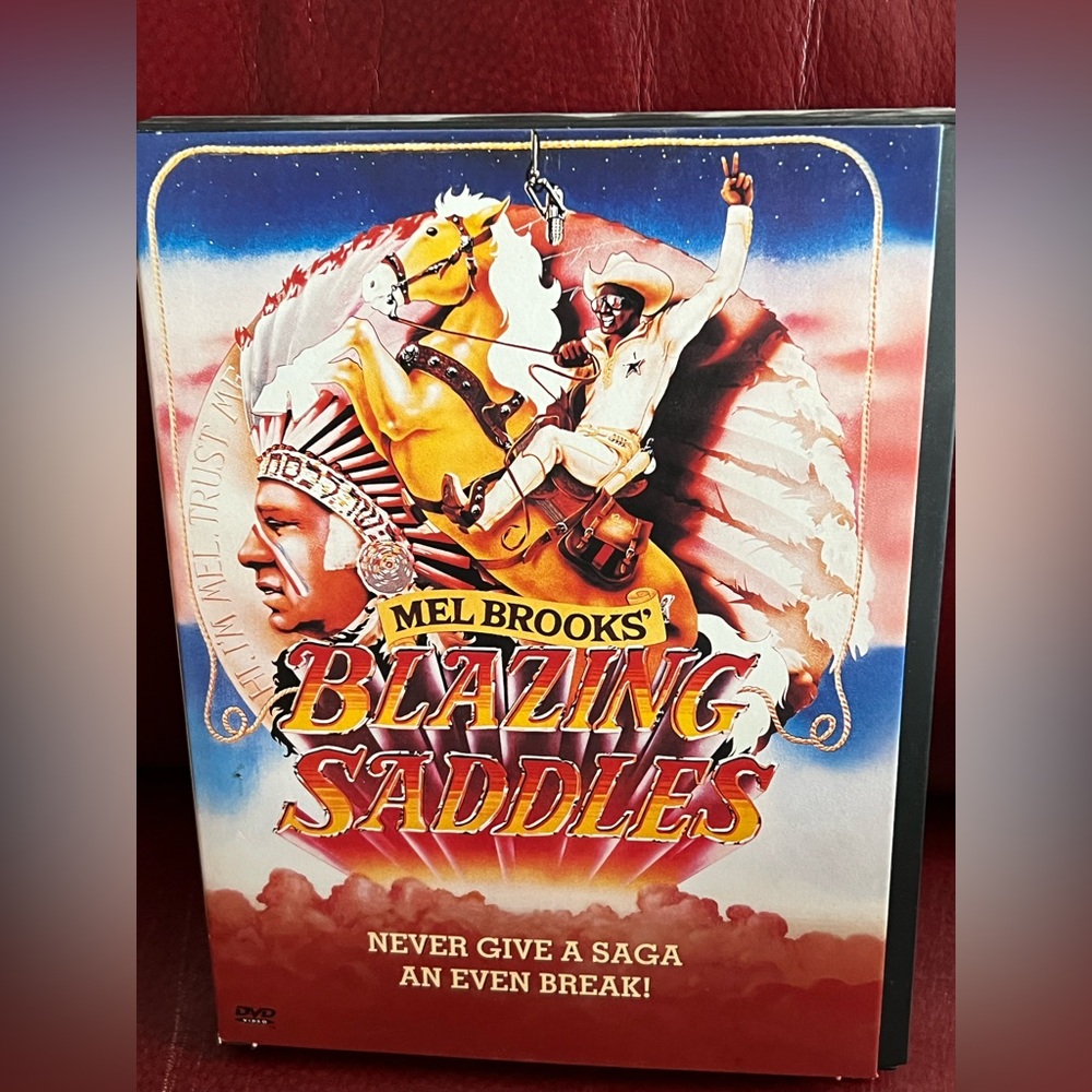 Mel Brooks Blazing Saddles 1974 DVD Widescreen & standard Little Western 1997